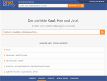 Tablet Screenshot of pdf.directindustry.de